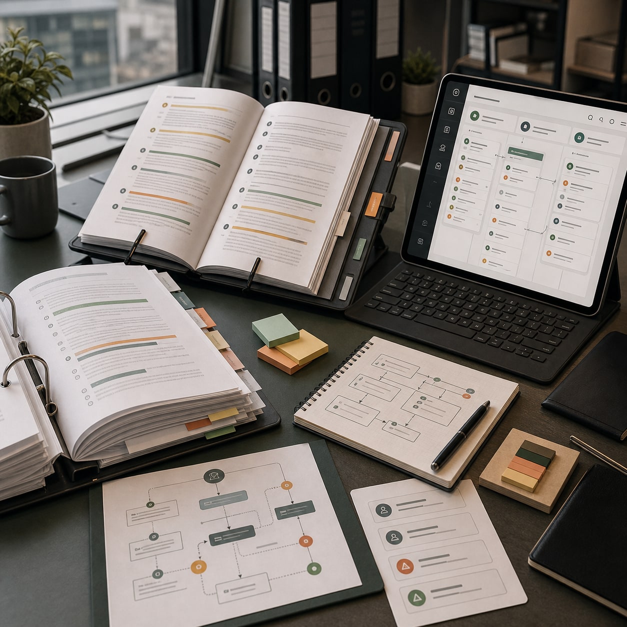 AI knowledge base review screen for permissions, citations and escalation